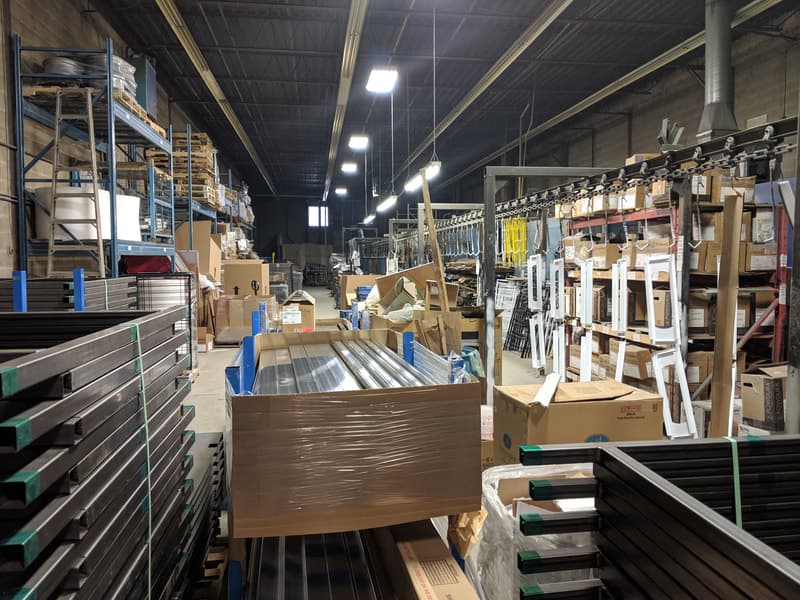 Fabricated enclosure components