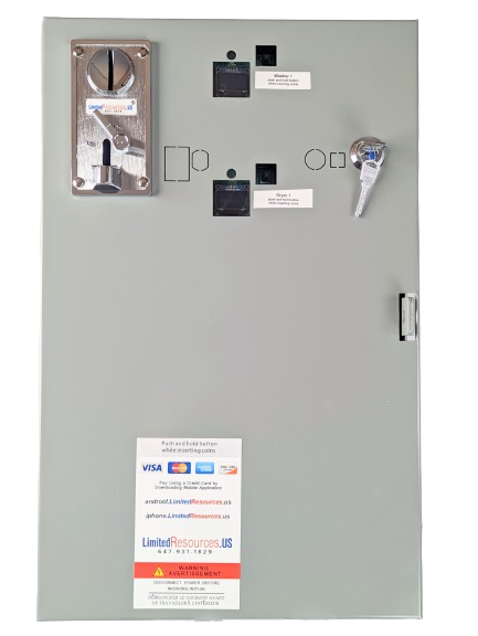 Pay Box Timer - Front View