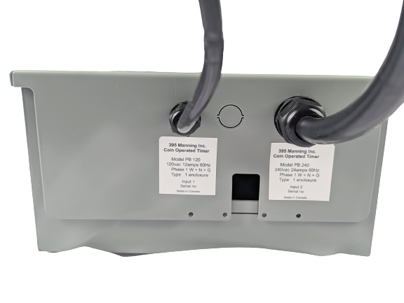 Pay Box Timer - Top View & Wiring