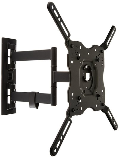 Heavy-duty full motion articulating wall mount bracket