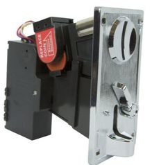 Coin acceptor part showing the replacement unit