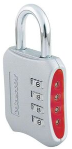 Combination pad lock