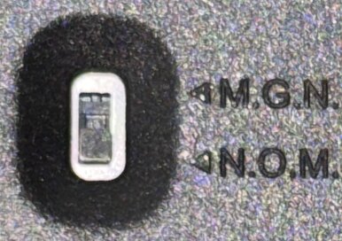 Coin accuracy comparison dip switch showing M.G.N. and N.O.M. options