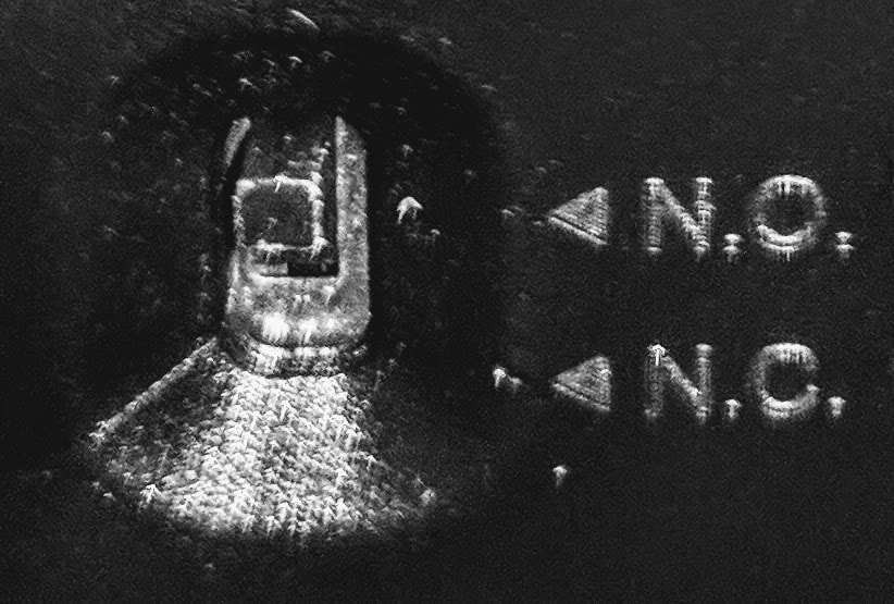 N.O. and N.C. dip switch positions