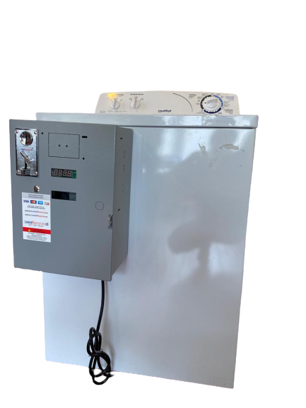 Alternative washer mounting position showing versatility